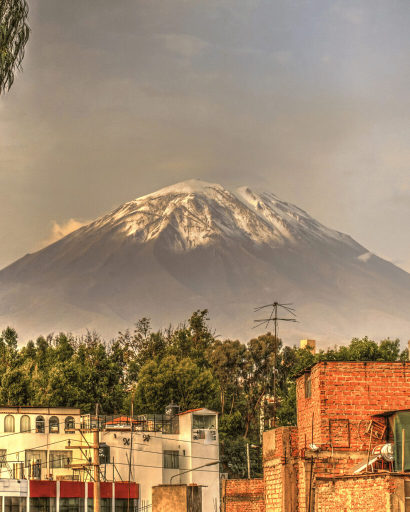 Paysage des zones de production du café auPérou