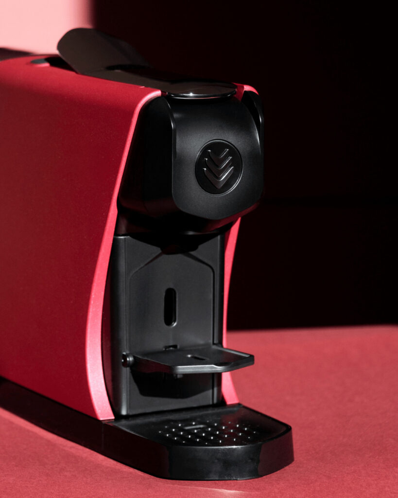 Photo machines à dosettes rouge