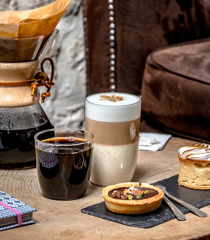 Café Latte et patisseries