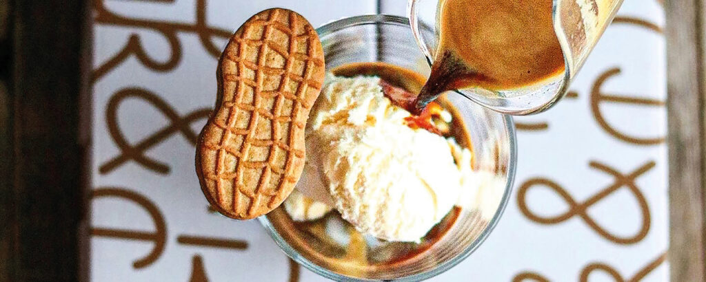 Dessert affogato selon la recette Malongo