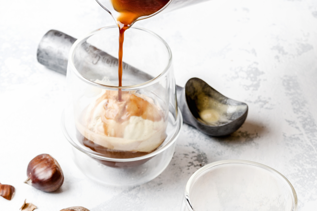 Café et glace vanille : découvrez l'affogato