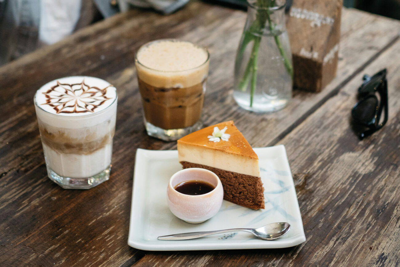 desserts au café