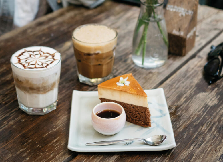 desserts au café