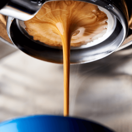 Faire couler un expresso.