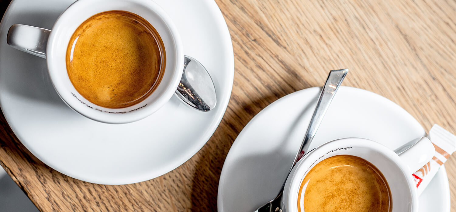 Deux cafés espresso