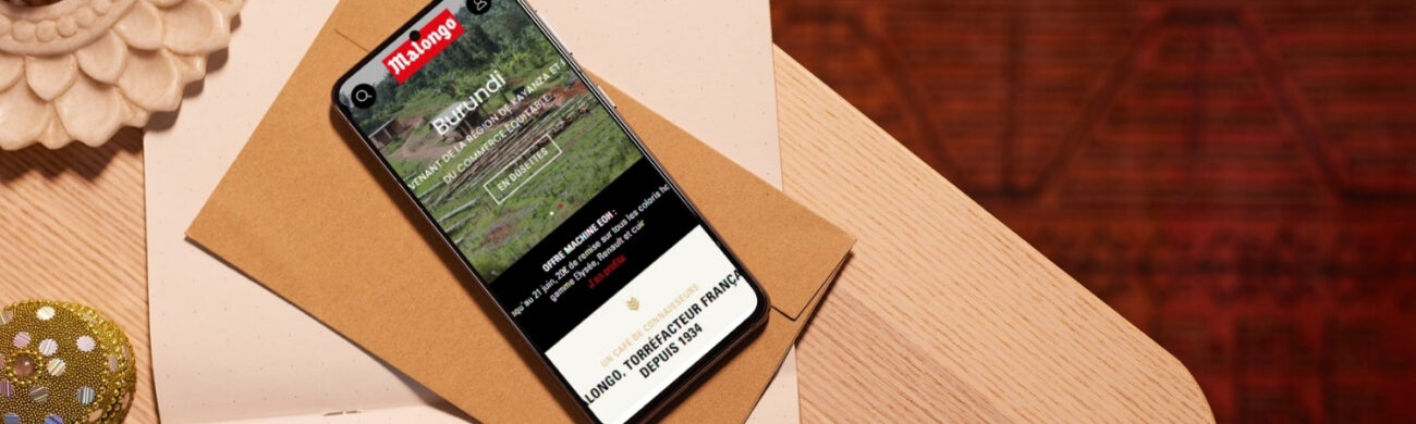 Le site Malongo recompensé